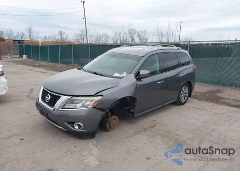 2016 Nissan Pathfinder Sv from USA, damaged, VIN 5N1AR2MM5GC611942